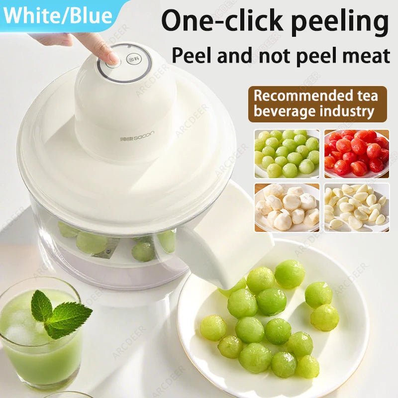Automatic garlic peeling machine