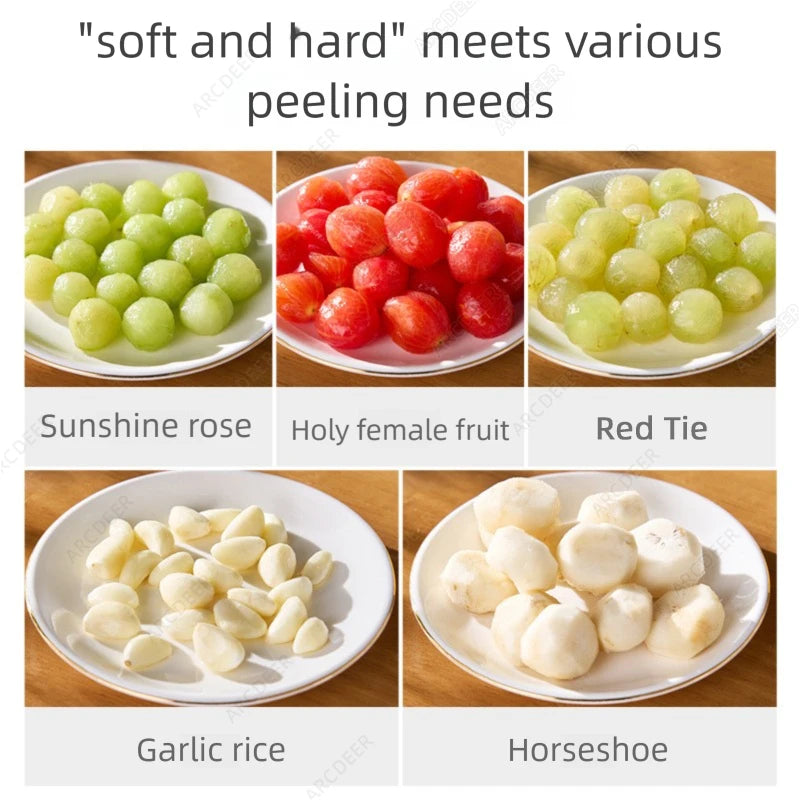 Automatic garlic peeling machine