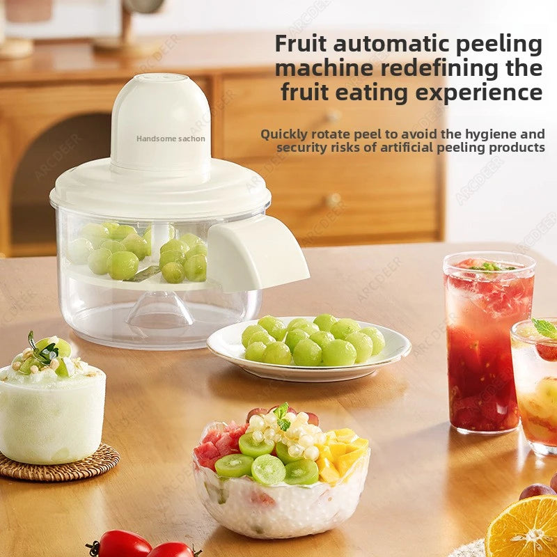 Automatic garlic peeling machine